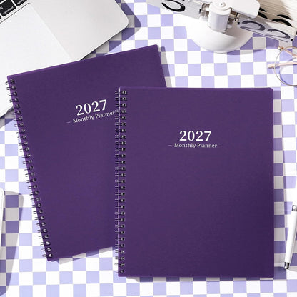 2027 Monthly Planner: January to December, 8" x 10"